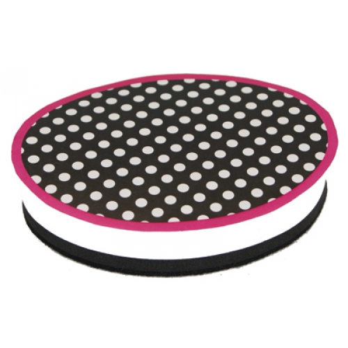 Picture of Ashley Productions ASH10048 Magnetic Whiteboard Eraser BW Dots