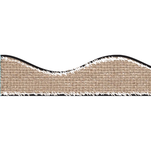 Picture of Ashley Productions ASH11408 Magnetic Border Burlap Scribble