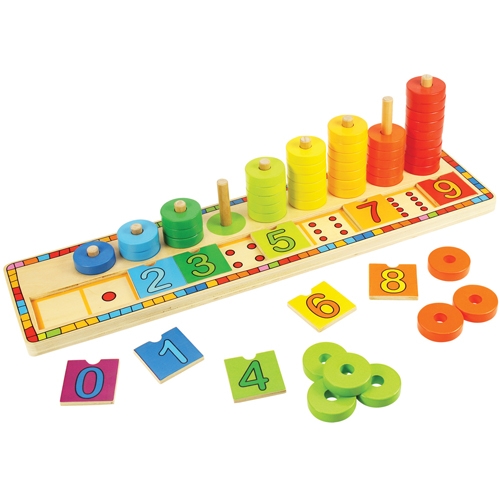 Picture of Bigjigs Toys BJT531 Learn to Count Toy