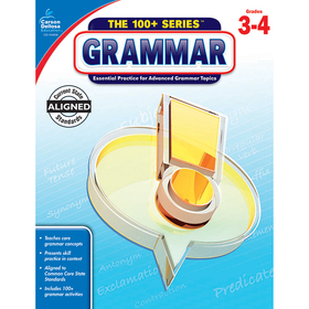 Picture of Carson Dellosa CD-104836 100 Plus Grammar Book Grade 3 to 4