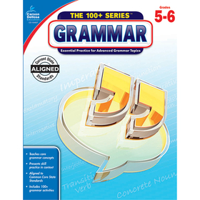 Picture of Carson Dellosa CD-104837 100 Plus Grammar Book Grade 5 to 6