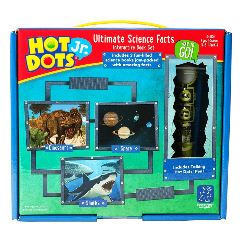 Picture of Learning Resources EI-2329 Hot Dots Jr Ultimate Science Facts Interactive