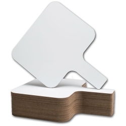Economy Dry Erase Answer Paddle, Pack of 12