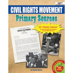 Picture of Gallopade GALPSPCIVRIG Primary Sources Civil Rights Book
