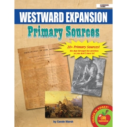 Picture of Gallopade GALPSPWES Primary Sources Westward Expansion Book