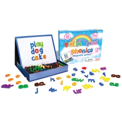 Picture of Junior Learning JRL194 Rainbow Phonics Magnetic Letters