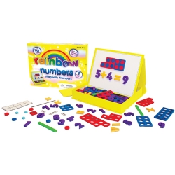 Picture of Junior Learning JRL195 Rainbow Numbers Magnetic Numbers