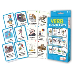Picture of Junior Learning JRL209 Verb Flash Cards