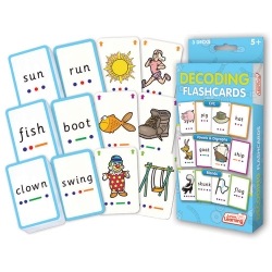 Picture of Junior Learning JRL211 Decoding Flash Cards