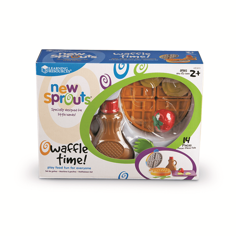 Picture of Learning Resources LER9274 New Sprouts Waffle Time Breakfast set