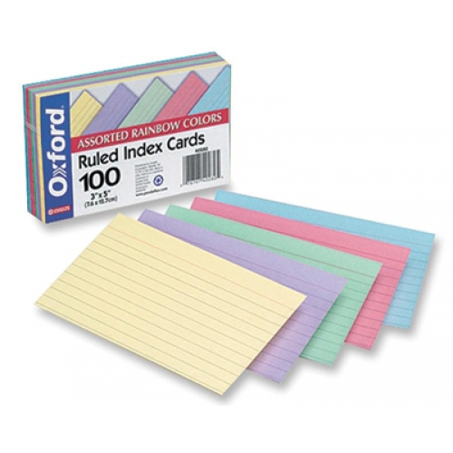 Picture of Pacon PAC5142 Plain Index Cards- 4 X 6