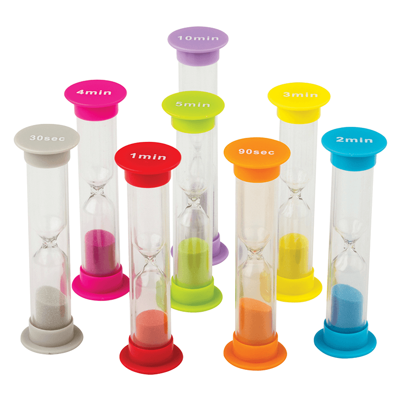 Picture of Teacher Created Resources TCR20697 Combo Small Sand Timers&#44; Pack of 8