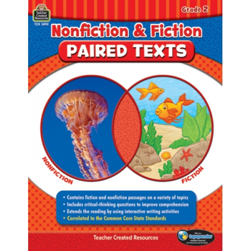 Picture of Teacher Created Resources TCR3892 Nonfiction Fiction Paired Texts Grade2