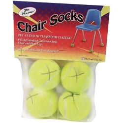 Picture of The Pencil Grip TPG232 Chair Socks- Blue - Pack of 4