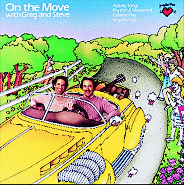 Picture of Greg & Steve Productions YM-005CD Greg & Steve On The Move CD