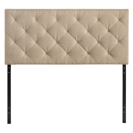 Picture of East End Imports MOD-5311-BEI Theodore Twin Fabric Headboard&#44; Beige