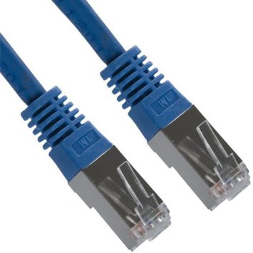 Picture of Efilliate Reseller 119 7250 CAT6a- STP Patch Cable with Boot 50 ft. - Blue