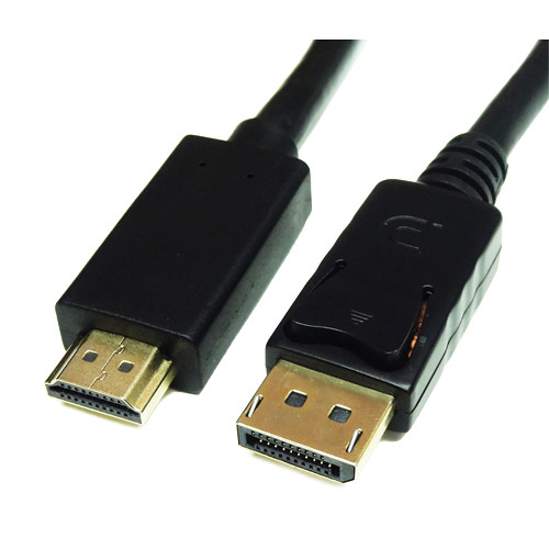 Picture of Efilliate Reseller 128 1123 Displayport Male & Male Cable, 3 ft.