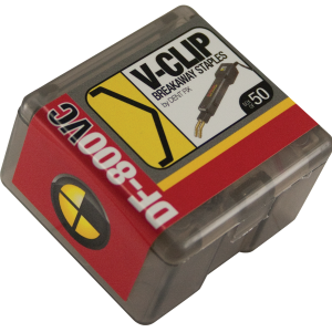 DNTDF-800VC-50 V-Clip Inside Corner Breakaway Staple Clips