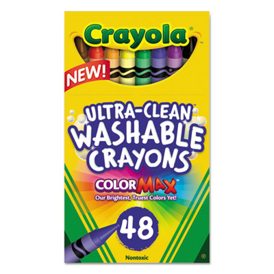 Picture of Binney & Smith - Crayola CYO526948 Ultra-Clean Washable Crayons