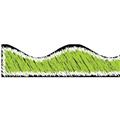 Ashley Productions ASH10208 Lime Scribble Chalk Border Ashley Productions ASH10208 Lime Scribble Chalk Border
