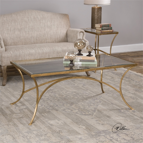 Picture of 212 Main 24639 Alayna Gold Coffee Table