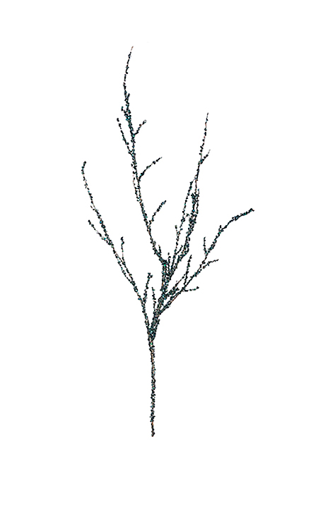 31581562 Regal Peacock Teal Purple and Gold Artificial Decorative Craft Spray