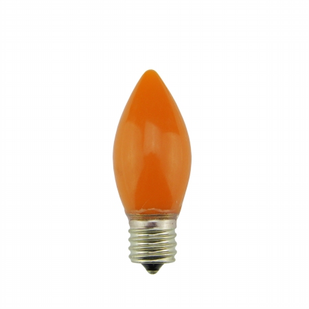 31742656 Opaque Orange C9 Christmas Replacement Bulbs