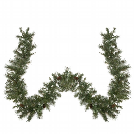 31466958 Snow Mountain Pine Artificial Christmas Garland - Unlit