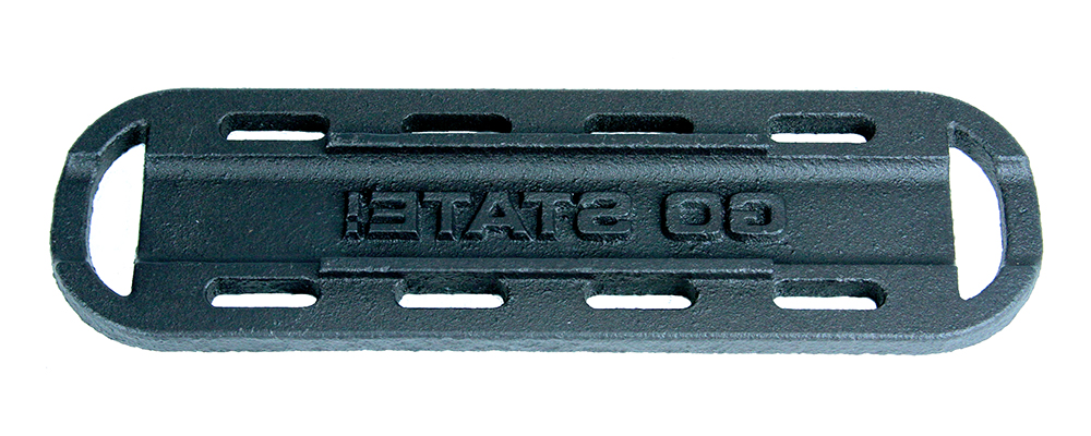 31011376 NCAA Go State Hot Dog Cast Iron Branding Grill Iron Accessory