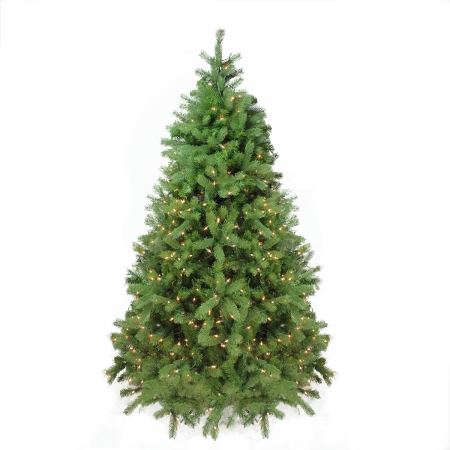 31752956 Pre-Lit Noble Fir Full Artificial Christmas Tree - Clear Lights