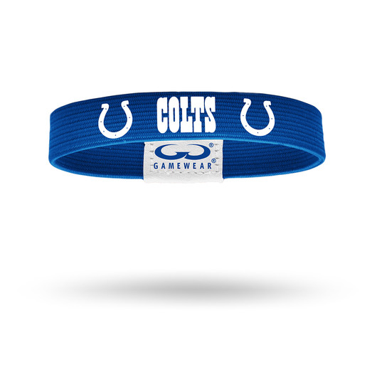 Indianapolis Colts Nfl Core Wristband Wristband- Medium