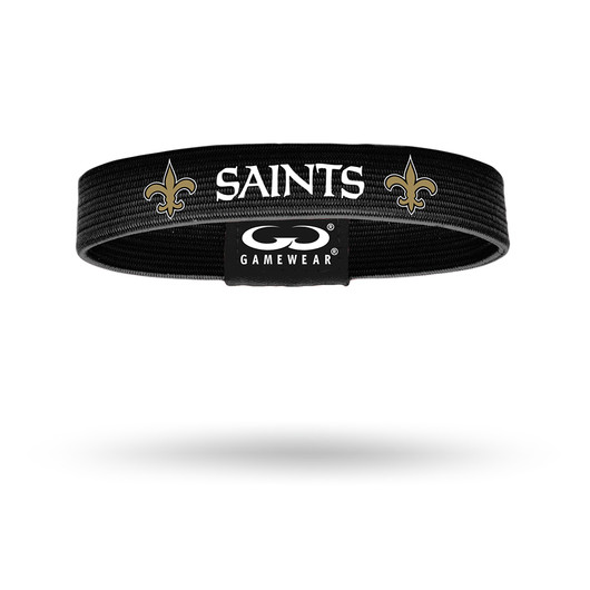 New Orleans Saints Nfl Core Wristband Wristband, Large