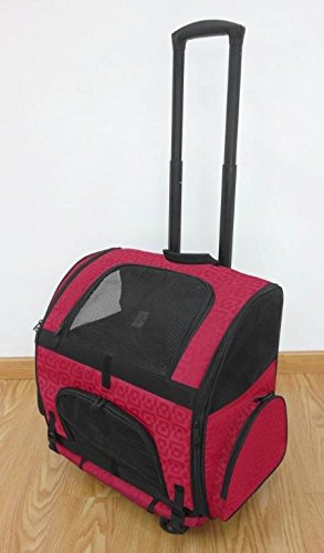 Picture of Gen7Pets G2119RG RC2000 Large Roller Carrier- Red Geometric