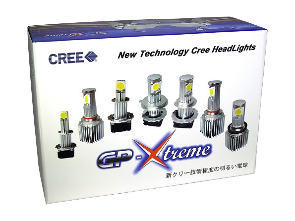 GP-H4-Cr-HL-IV Lumen Cree LED Conversion Kit - White -  GP-Xtreme