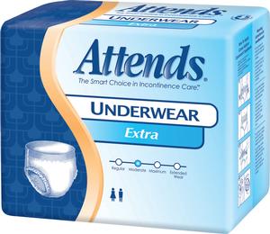 Picture of ATTENDS HEALTHCARE PRODUCTS 48AP0720100 Attends Adult Extra Absorbency Protective Underwear- Medium - 34 to 44 in.