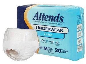 Picture of ATTENDS HEALTHCARE PRODUCTS 48AP0730 Attends Adult Extra Absorbency Protective Underwear&#44; Large - 44 to 58 in.