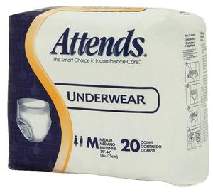 Picture of ATTENDS HEALTHCARE PRODUCTS 48APV20 Attends Unisex Regular Absorbency Value Tier Protective Underwear&#44; Medium - 34 to 44 in.