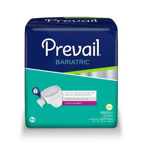 FQPV017 Prevail Bariatric Brief- Size A - 62 to 73 in.