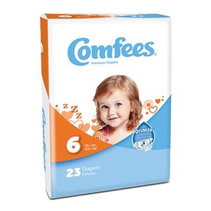 48CMF6 Comfees Baby Diapers - Size 6