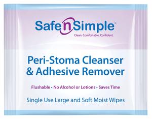 Peri-Stoma Adhesive Remover Wipe