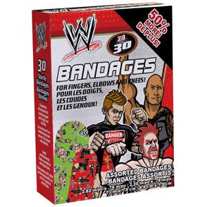 COSWE6053C Ouchies WWE Adhesive Bandages- 20 Count