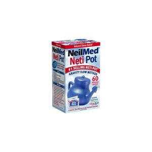 Picture of NEILMED PHARMACEUTICAL NEI816 NasaFlo Neti Pot with Premixed Packets
