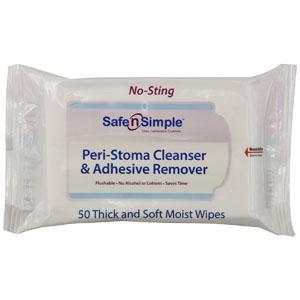 RRSNS00550 Peri-Stoma Cleanser and Adhesive Remover Wipe