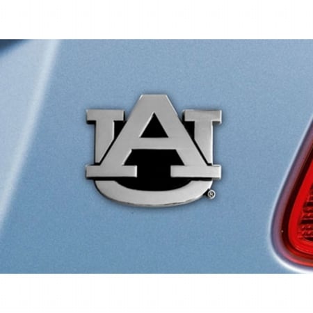 Picture of Fan Mats FAN-14788 Auburn Tigers NCAA Chrome Car Emblem, 2.3 x 3.7 in.