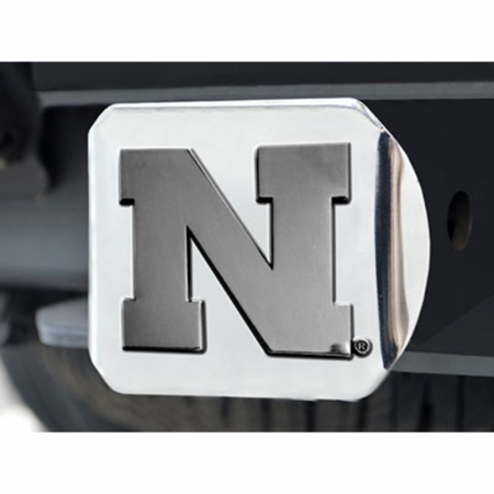 Picture of Fan Mats FAN-15058 Nebraska Cornhuskers NCAA Hitch Cover