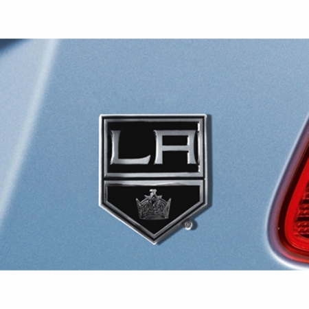 Picture of Fan Mats FAN-17159 Los Angeles Kings NHL Chrome Car Emblem&#44; 2.3 x 3.7 in.