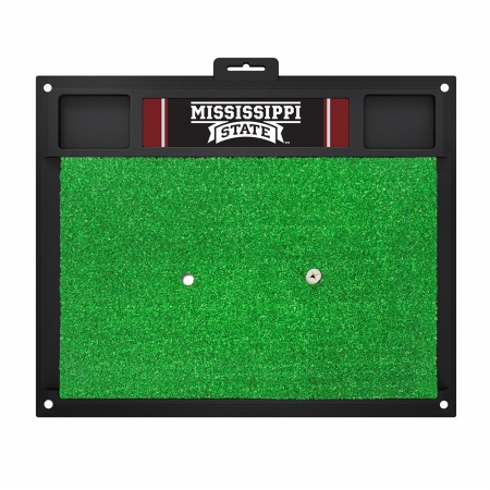 Picture of Fan Mats FAN-18795 Mississippi State Bulldogs NCAA Golf Hitting Mat&#44; 20 x 17 in.