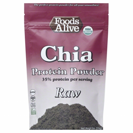 Picture of Foods Alive 273893 8 oz. Protein Powder Chia Organic