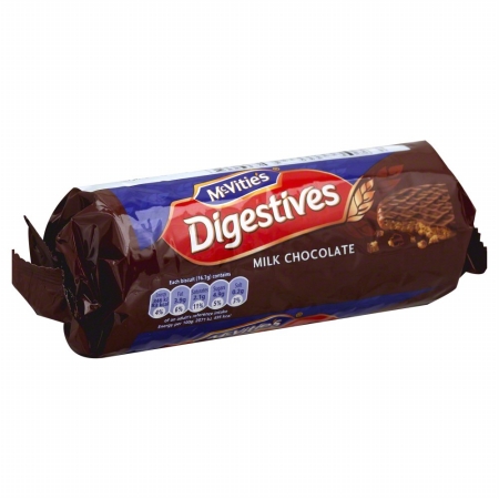 Picture of Mcvities 114304 Digestive Biscuits Milk Chocolate - 10.5 oz.